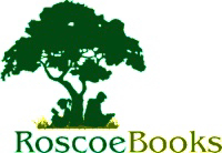 Roscoe Books logo.
